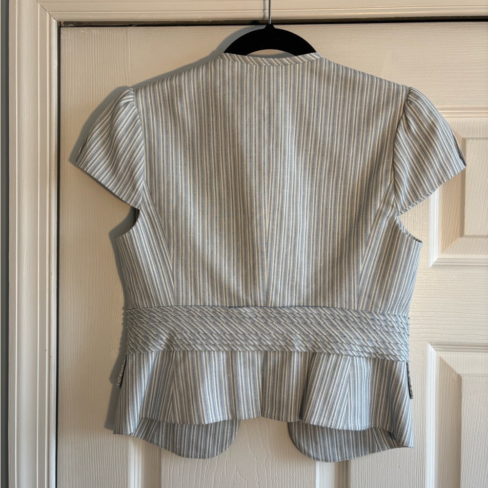 NWT BCBGMaxAzria Striped Jacket - Picture 2 of 10